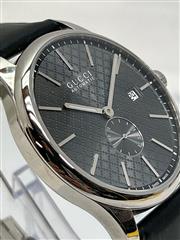 Gucci YA126319 G-Timeless Automatic 126.3 Grey Dial Black
